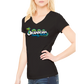 Okanagan Comedy Festival - Premium Womens V-Neck T-shirt