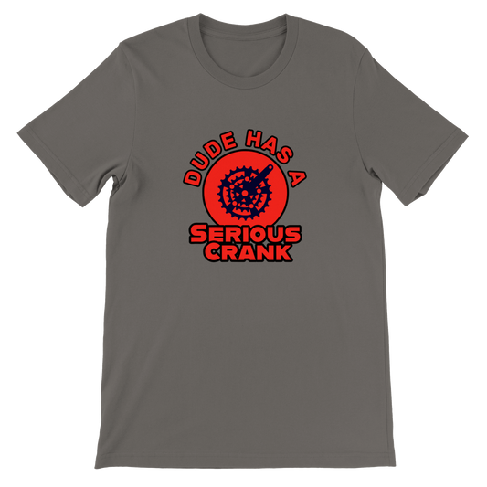 Chuck Byrn - Serious Crank - Premium Unisex Crewneck T-shirt