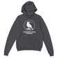 Cackling Crow Comedy - white logo - Classic Unisex Pullover Hoodie