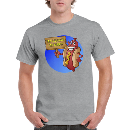 I'm a Woke Weiner! - Heavyweight Unisex Crewneck T-shirt