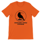 Cackling Crow Comedy - (black logo) Premium Unisex Crewneck T-shirt
