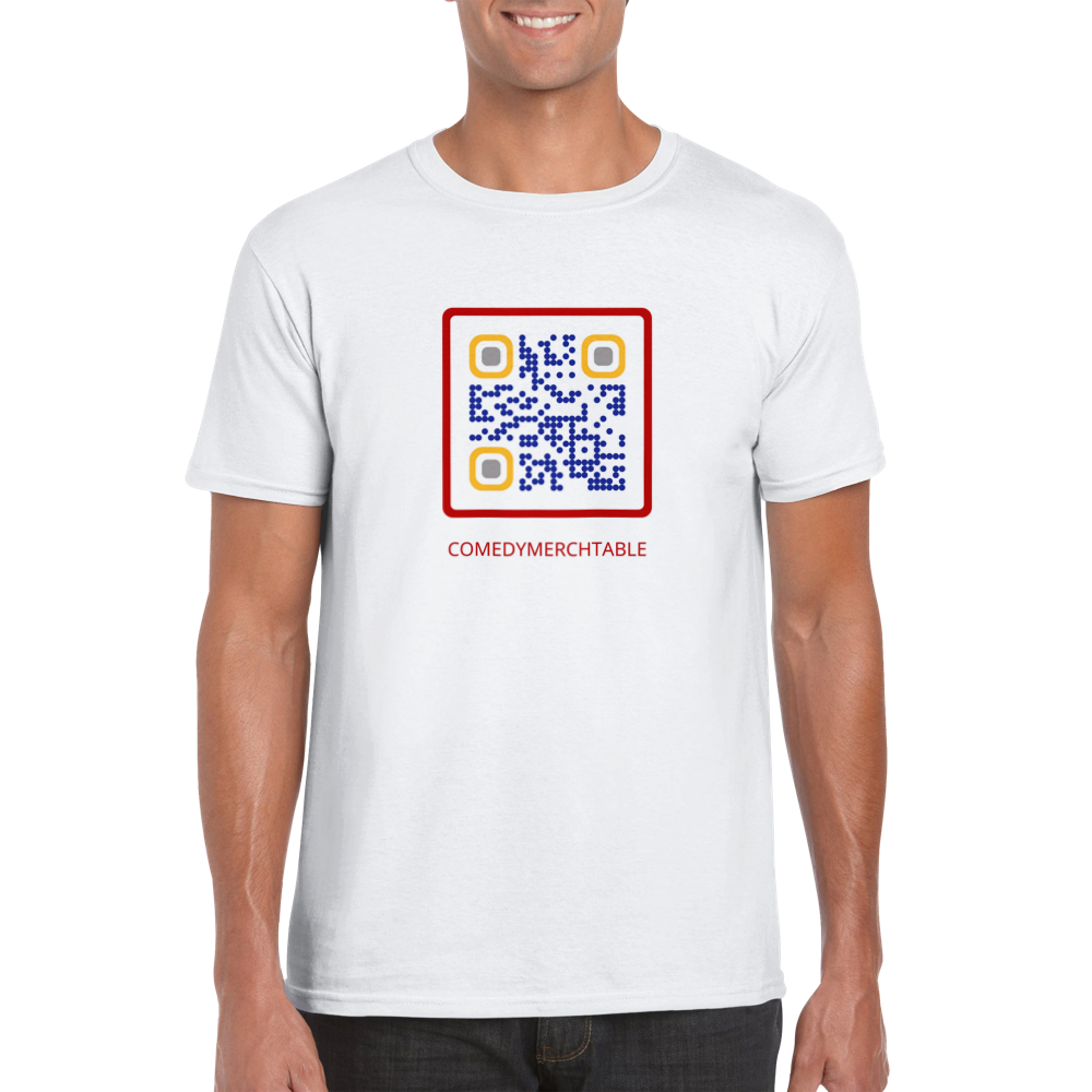 Rick Roll Link Qr Code Classic T-shirt Mens T Shirts Graphic