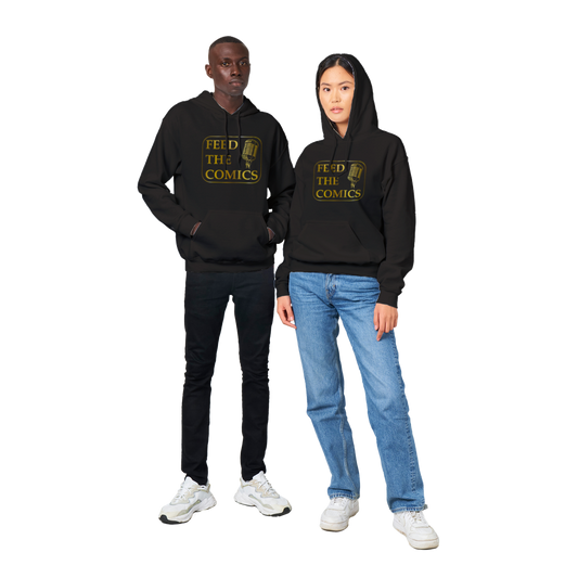Feed the Comics (gold) - Classic Unisex Pullover Hoodie