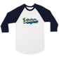 Okanaga Comedy Festival - Unisex 3/4 sleeve Raglan T-shirt