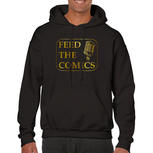 Feed the Comics (gold) - Classic Unisex Pullover Hoodie