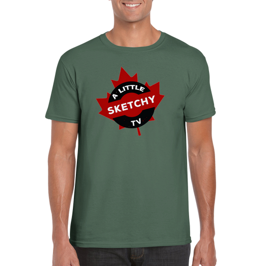 The Canadian Pride Sketchy Logo - Classic Unisex Crewneck T-shirt