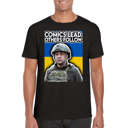 Comics Lead, Others Follow: Ukraine Edition - Classic Unisex Crewneck T-shirt