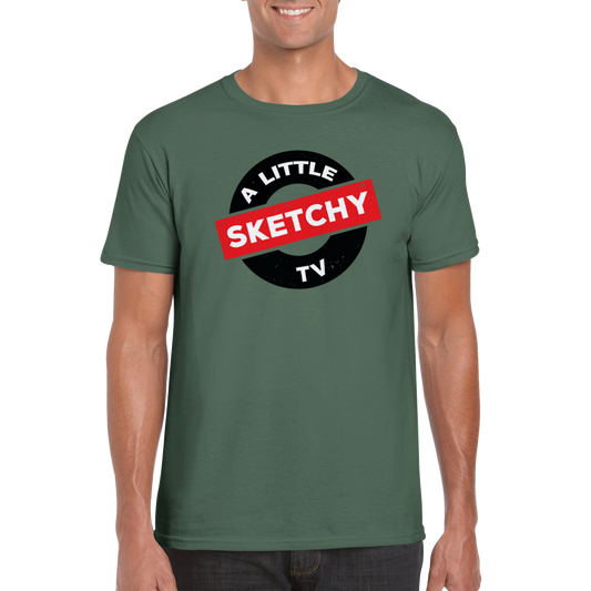 A Little Sketchy Logo - Classic Unisex Crewneck T-shirt