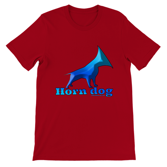 Chuck Byrn - The Horn Dog - Premium Unisex Crewneck T-shirt