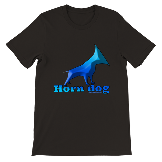 Chuck Byrn - The Horn Dog - Premium Unisex Crewneck T-shirt